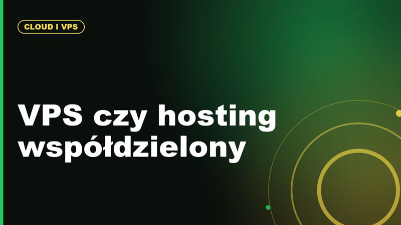 VPS NVMe vs klasyczny hosting: kiedy przejść na wirtualny serwer