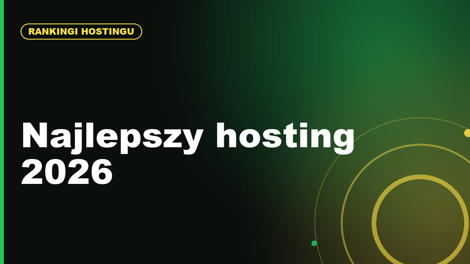 Najlepszy hosting w Polsce w 2026 roku: ranking dla WordPressa, firm i sklepów