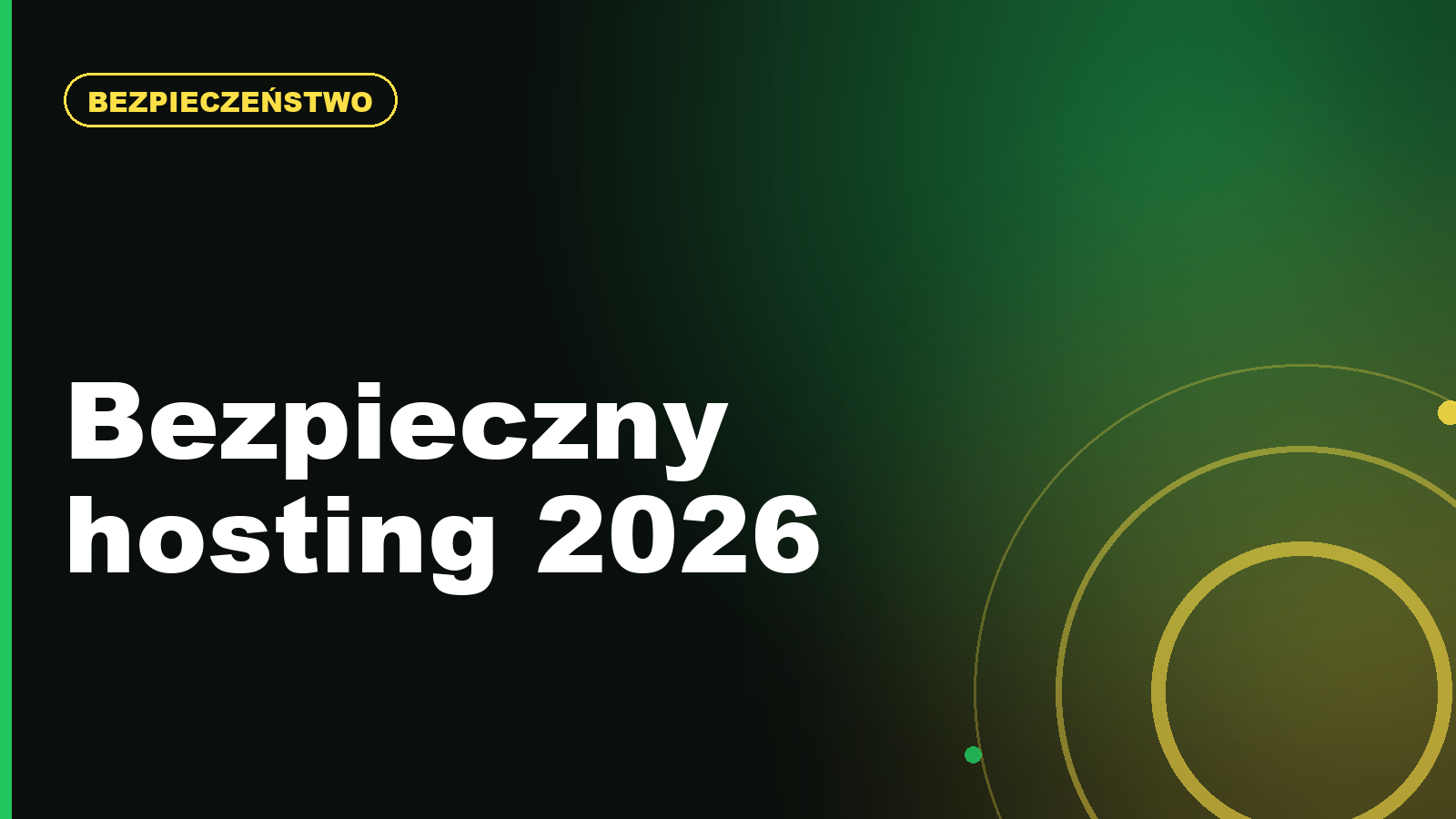 Bezpieczeństwo hostingu w 2026: malware, DDoS, WAF i kopie zapasowe