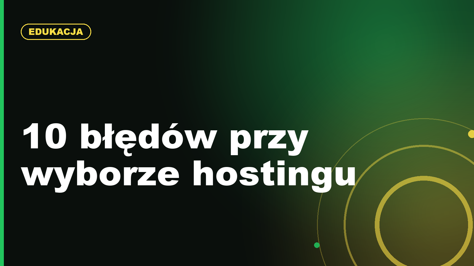 10 błędów przy wyborze hostingu, które kosztują czas i pieniądze